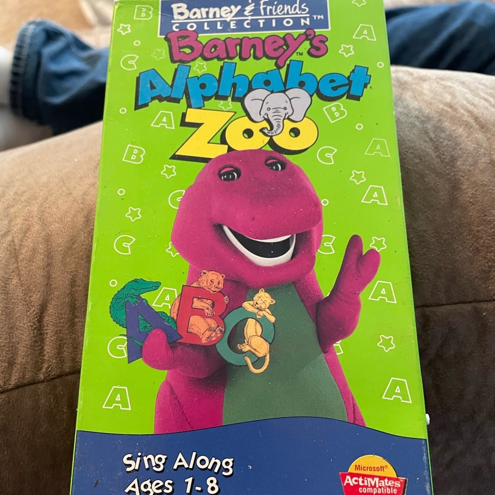 Barney & Friends Collection Barney’s Alphabet Zoo VHS Tape 1994 pre-owned